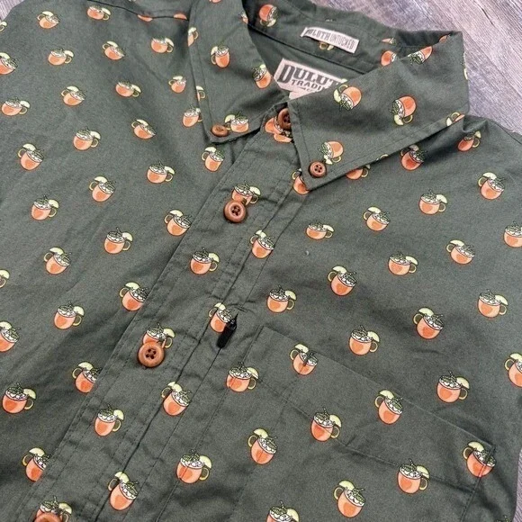 soldCompany Men's Large Relaxed Fit Long Sleeve Button Down Mule - Picture 6 of 6